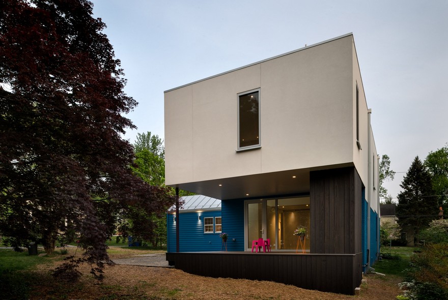 Contemporary Box-Shaped Extension for a Bungalow Home in Maryland-23