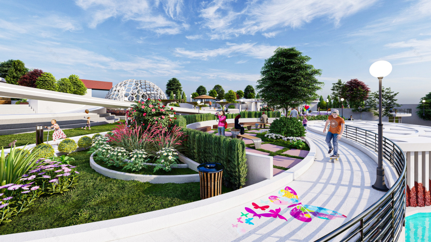 "حكاية وطن"纪念公园丨约旦安曼丨Mutaz Alrahahleh,Abdallah Khleifat-11