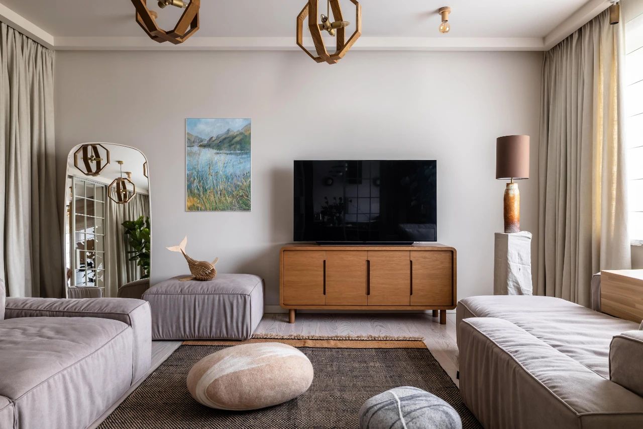 95㎡时尚舒适室内设计丨Alexander Zhuravlev-2