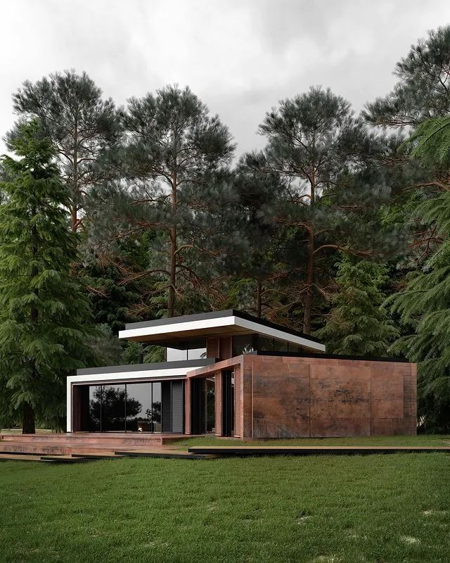 极简主义别墅,融入自然的艺术魅力-75