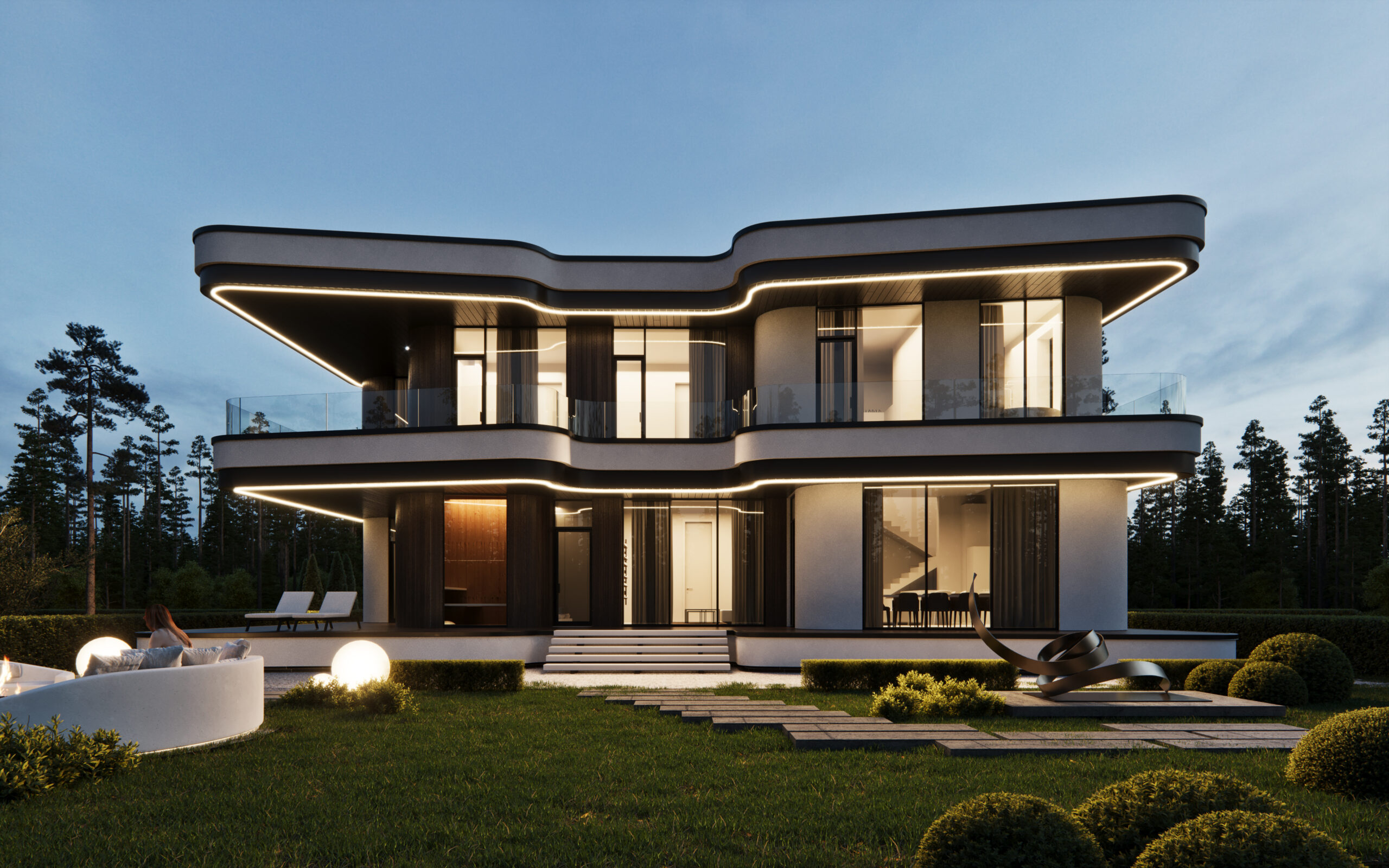 Дом Бабочка（“蝴蝶”住宅）丨Бюро ARXY（ARXY工作室）-17