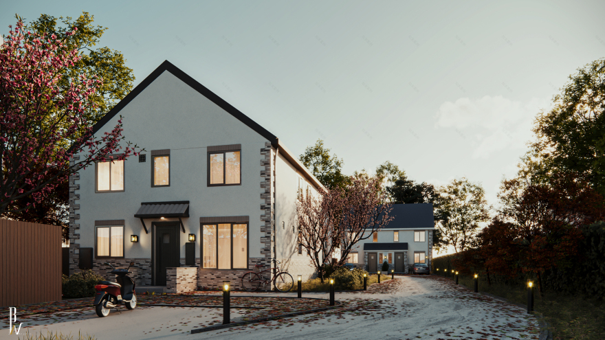 房屋正面丨United KingdomLondon丨Black N White-21