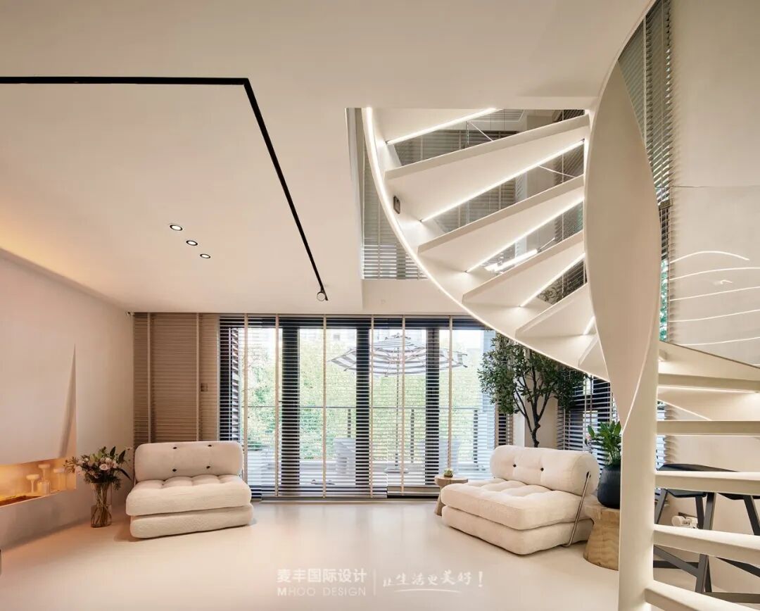 MHOO|未来里90㎡极简奶油风：织就素室暖意-21