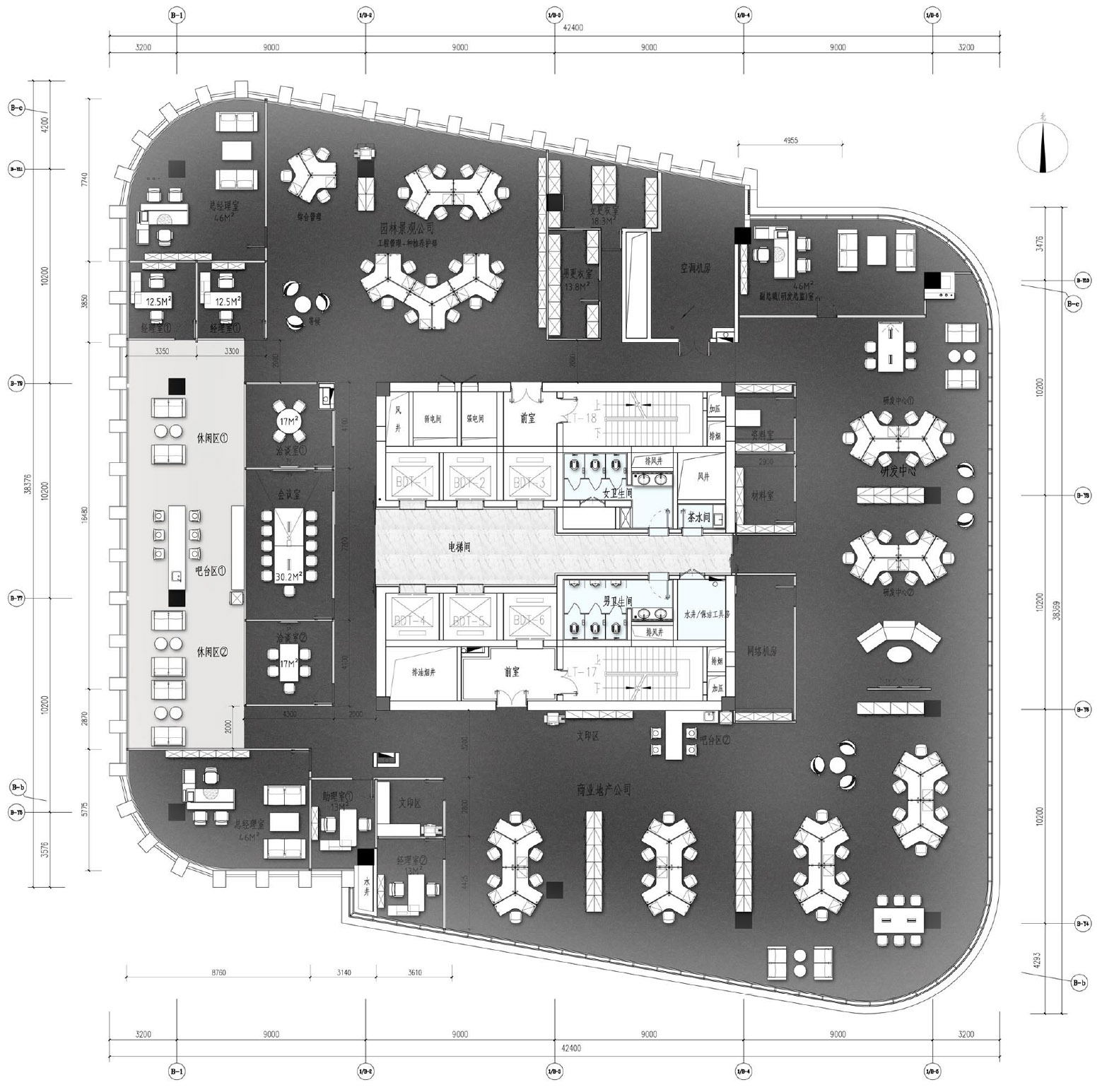 银川建发集团大阅城办公楼总部 / 尚辰设计-62