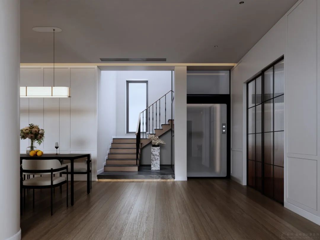 480㎡现代美式丨碧桂园丨中国湖南丨纵向·空间设计-13