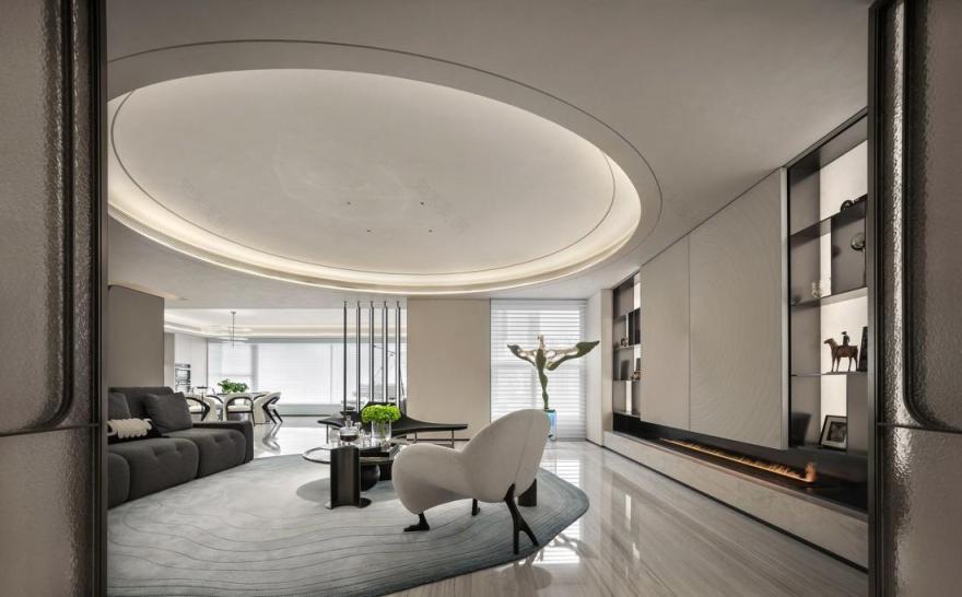 深圳350㎡大平层,独居悦己丨中国深圳-42