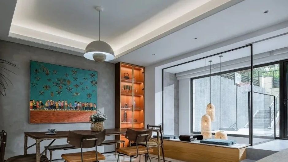 青花瓷中式与现代风格的碰撞大平层丨中国北京丨艾德诺特（北京）设计顾问有限公司-56