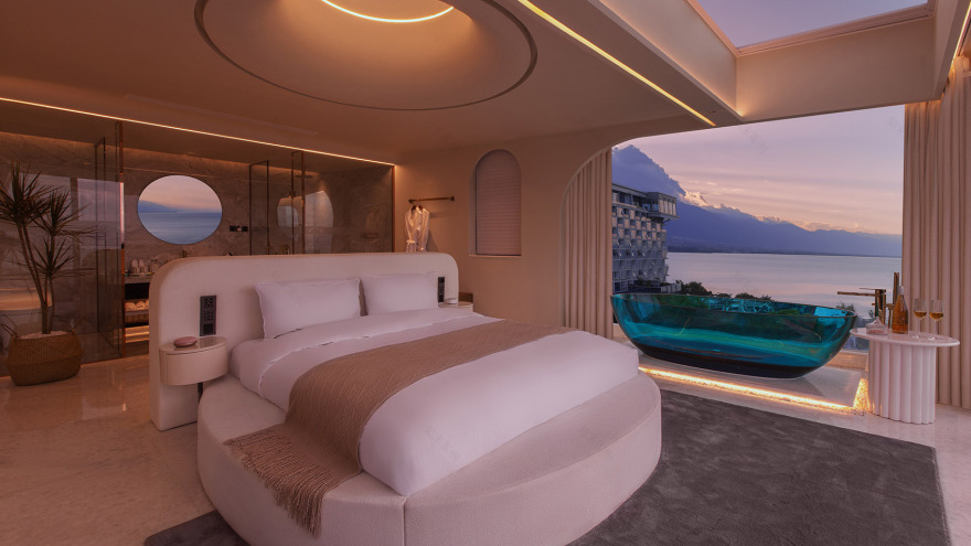 大理青绿海景度假酒店丨中国大理丨寻常设计-56