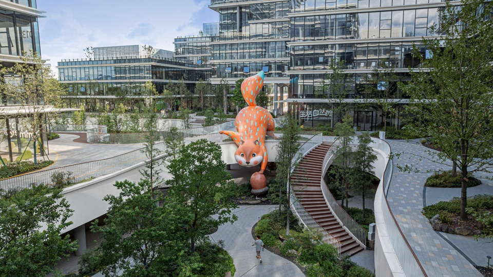 杭州未科阿里中心,亲橙park丨中国杭州丨阿普贝思（北京）建筑景观设计咨询有限公司-7