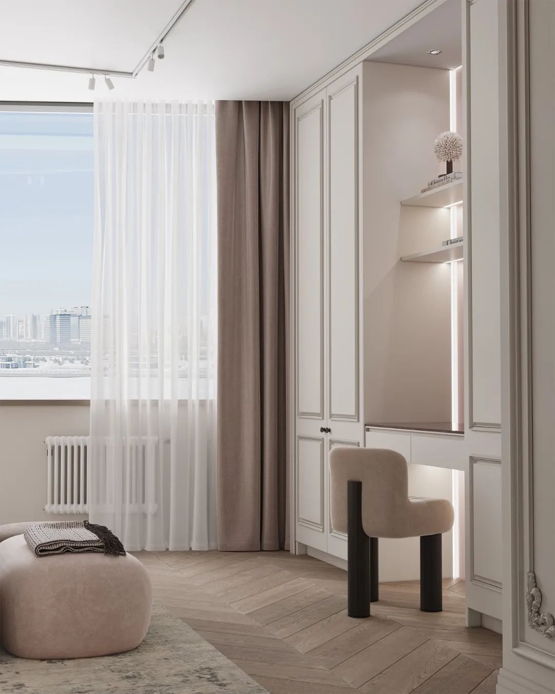 中性经典六口之家丨Ab Architects-41