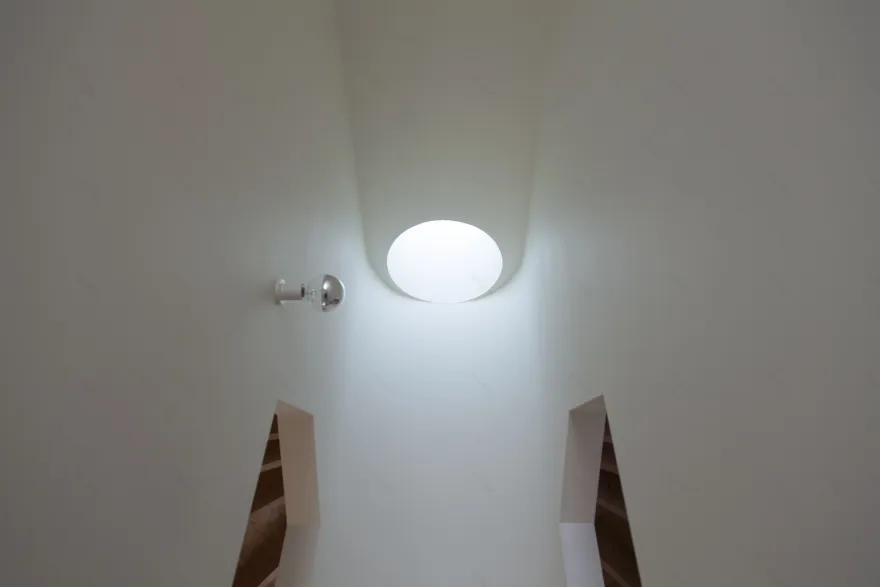 大阪方形住宅中的宁静与活力空间-34