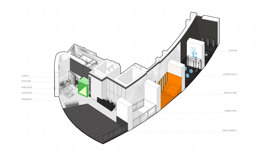 GYMNASIUM 运动中心,健身房丨阿联酋迪拜丨Egor Bogomolov-21