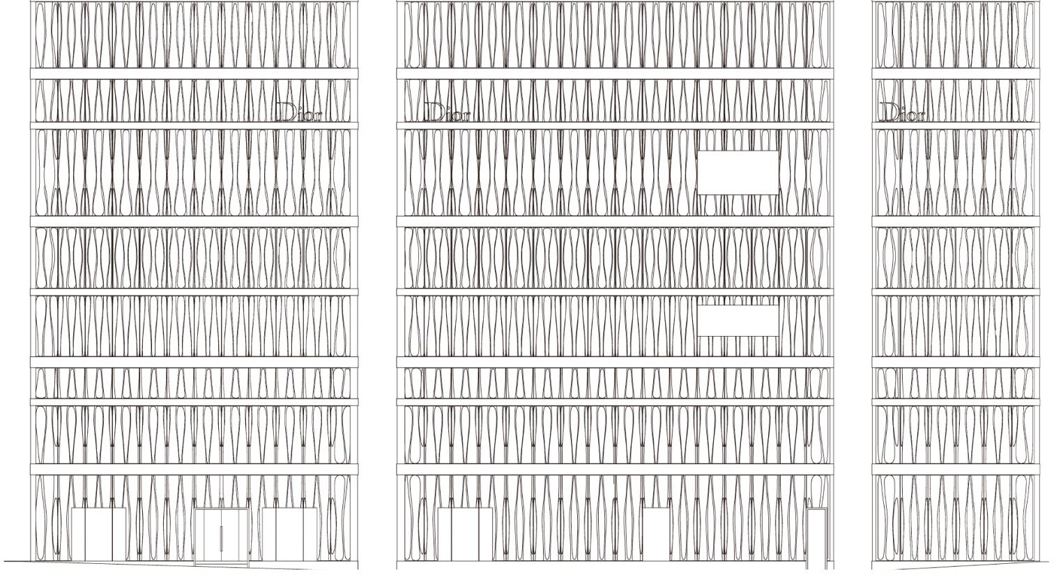 东京迪奥大厦——精致透明的时尚容器-15