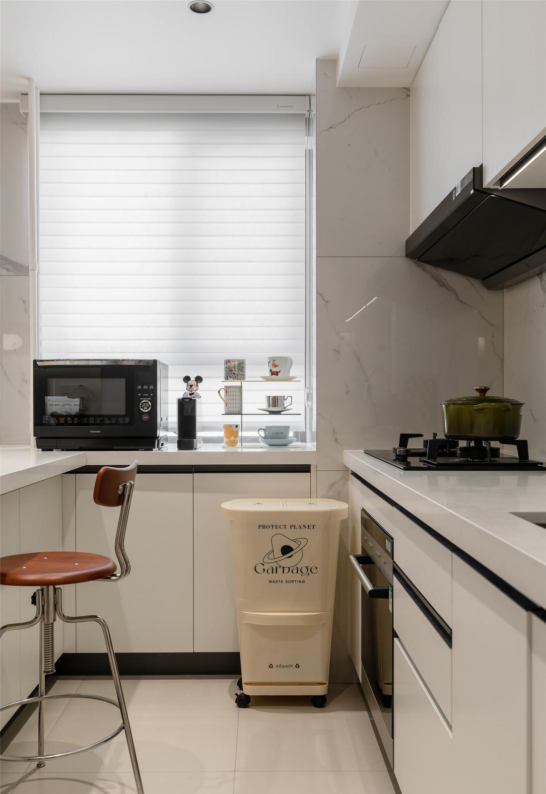 暖北欧风小户型,老破小变身-25