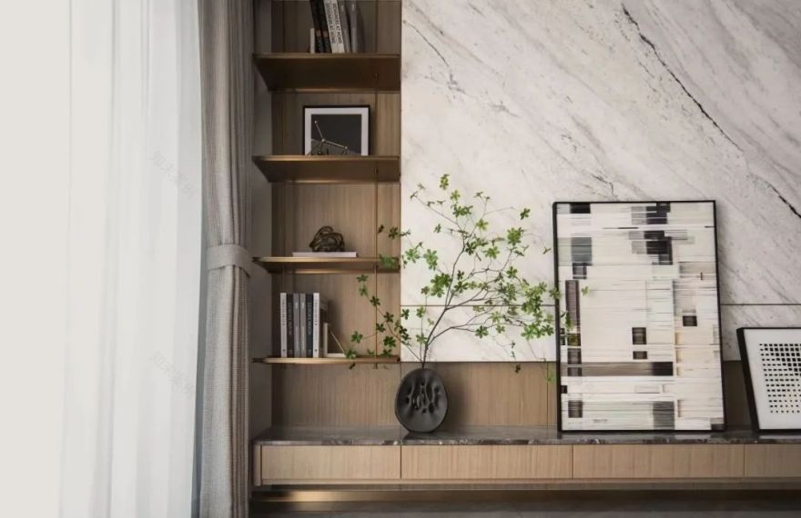 新世界逸璟湾 · 湖景墅式空间,轻奢生活典范丨中国佛山丨H DESIGN(旋木尚艺)-35