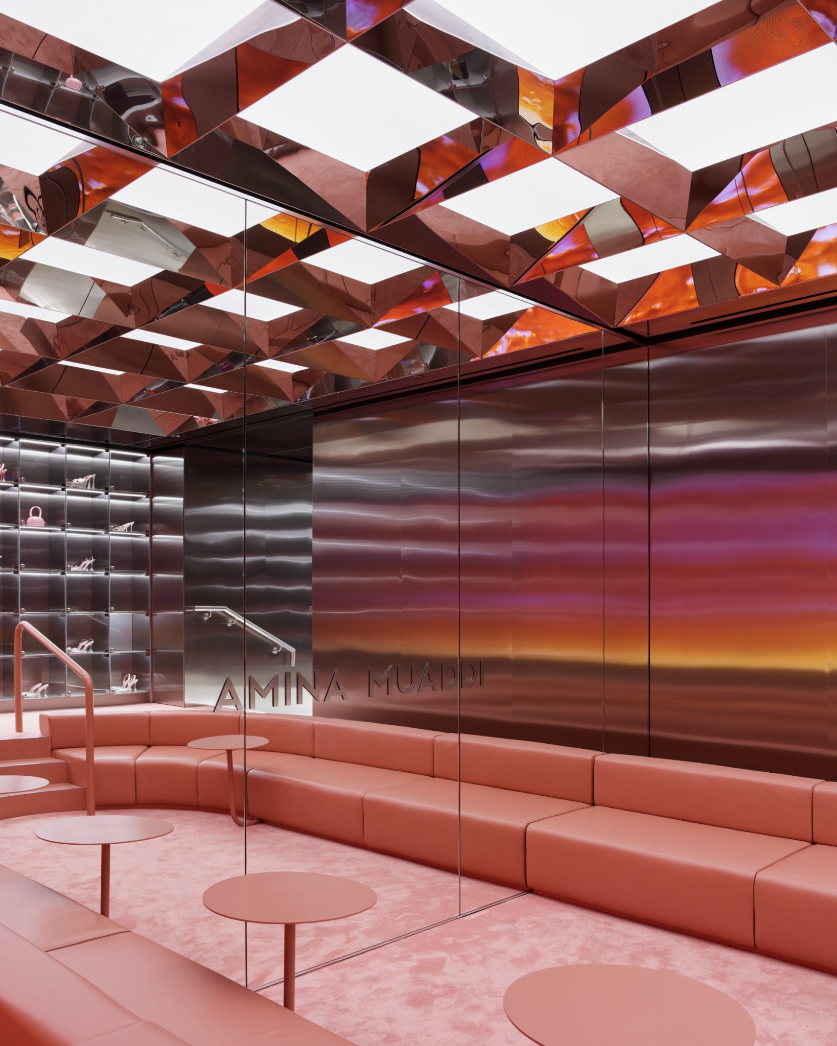 Amina Muaddi 伦敦哈罗德百货店丨英国伦敦丨Crosby Studios-12