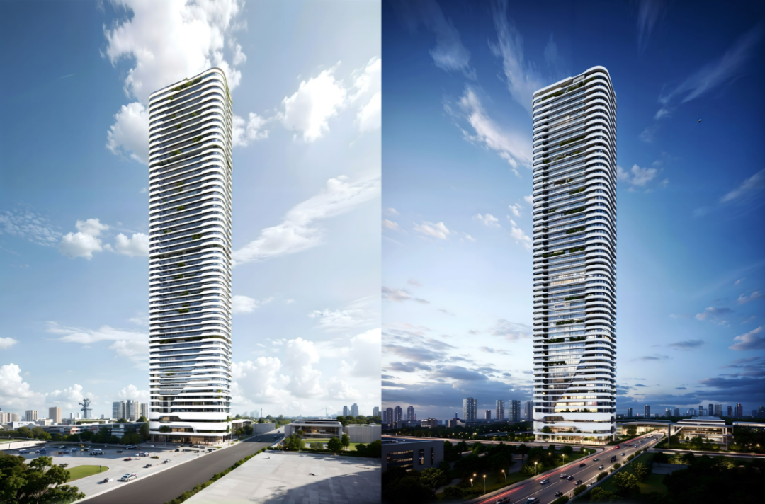 设计空间|在城市天际重新书写人居新范式——柬埔寨金边超高层公寓设计项目-20