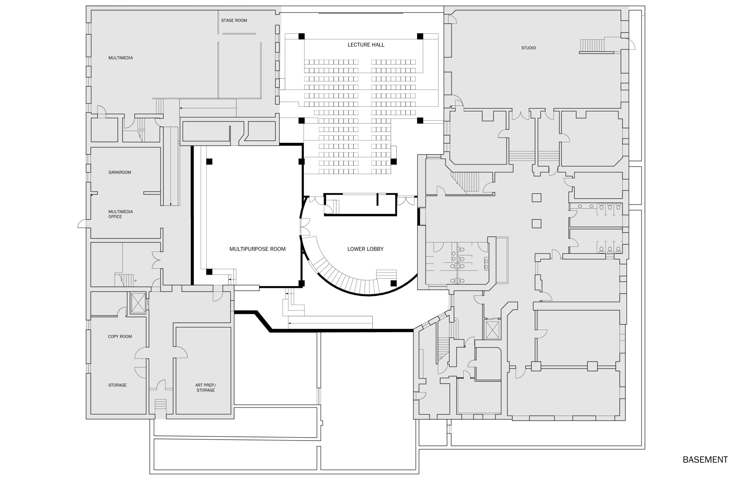 STEVEN HOLL ARCHITECTS - Higgins Hall Insertion, Pratt Institute-8