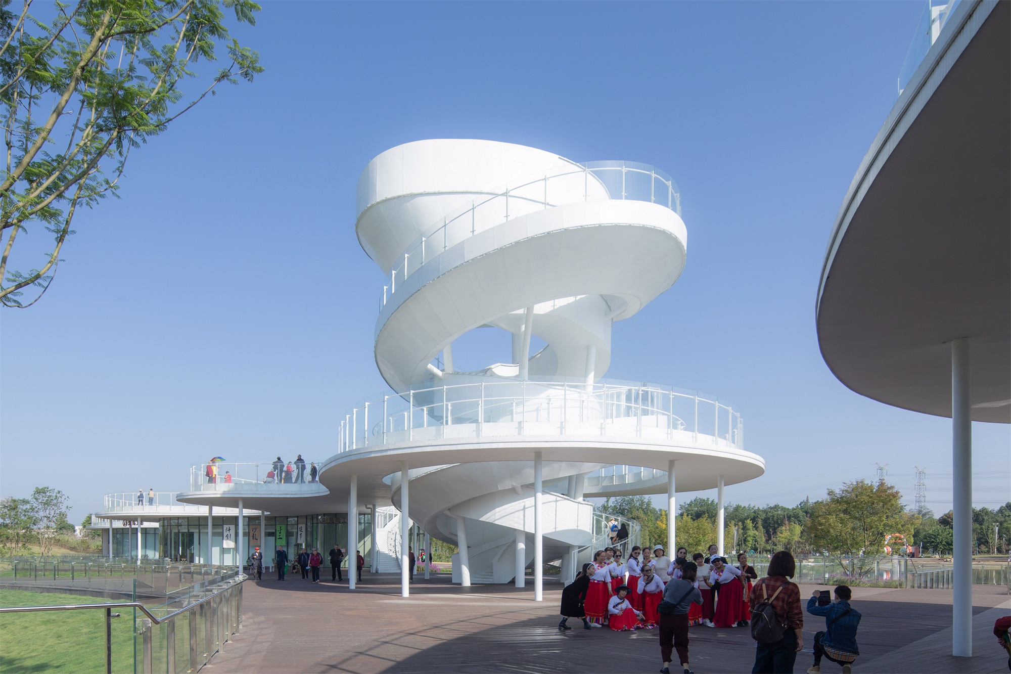 凫岛  鲁家滩湿地公园商业服务中心丨中国成都丨MUDA慕达建筑-55