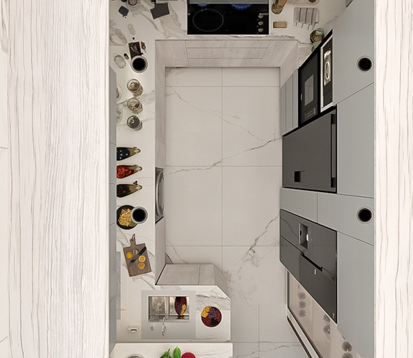 kitchen design for Alhadad design company-6