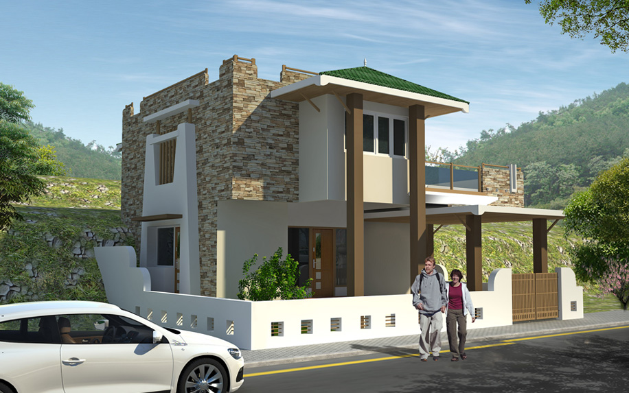 传统韵味——国际设计实验室打造私人住宅外观-14