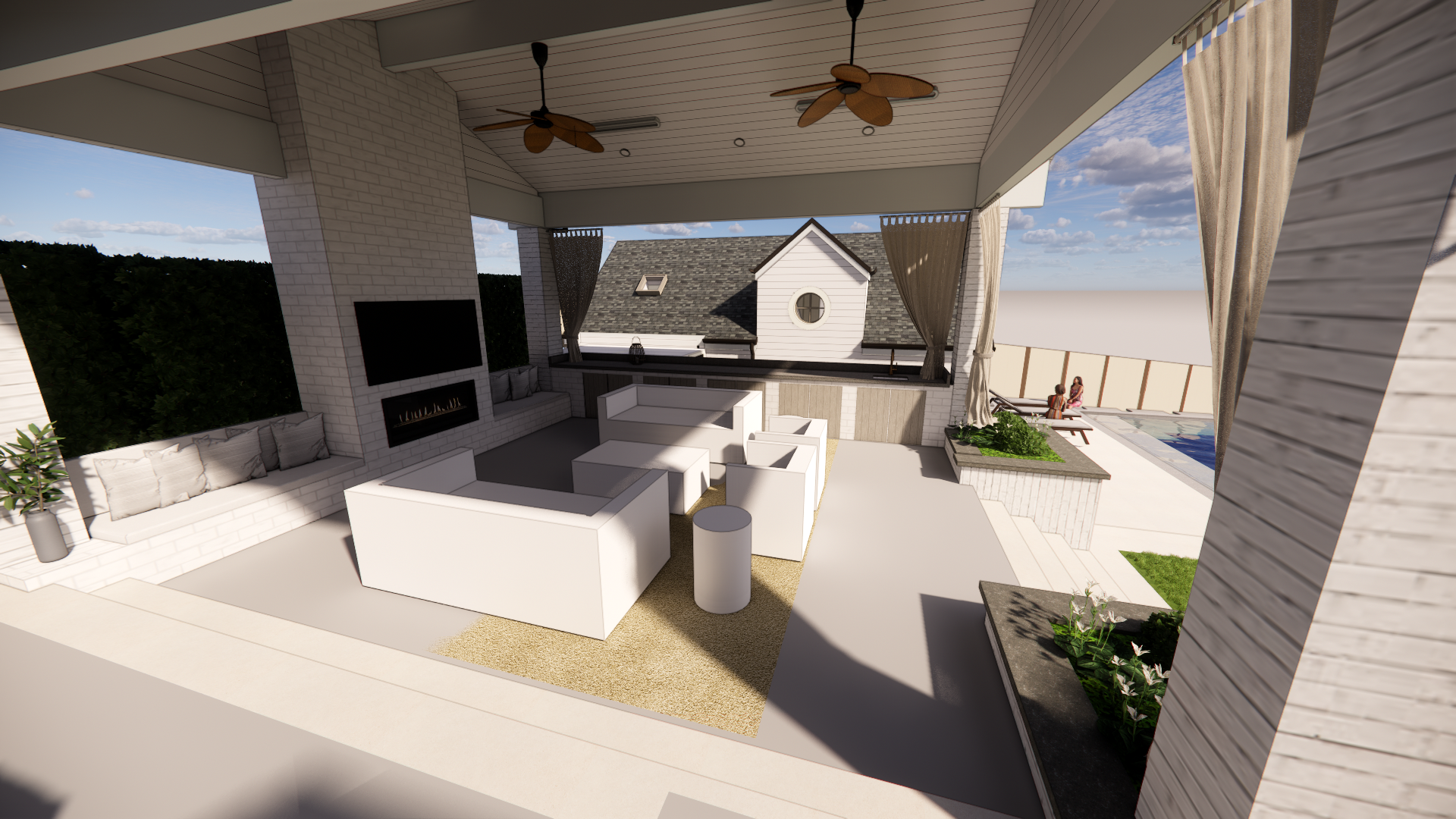 Burlingame住宅景观设计-13