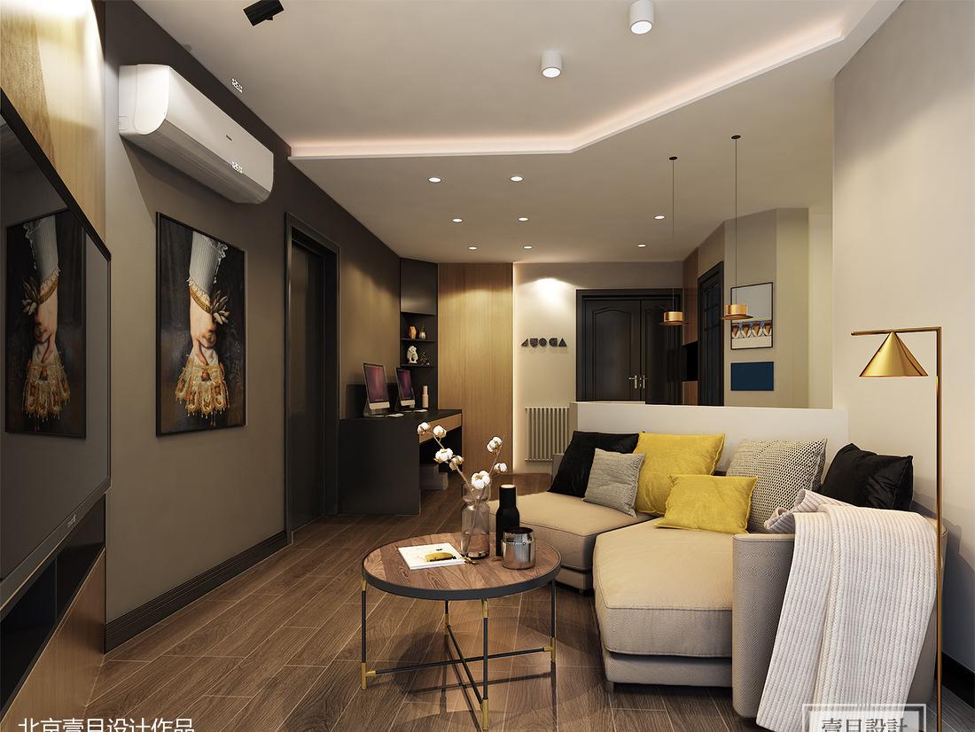 温馨北欧风小家，定制榻榻米、高级灰空间-24