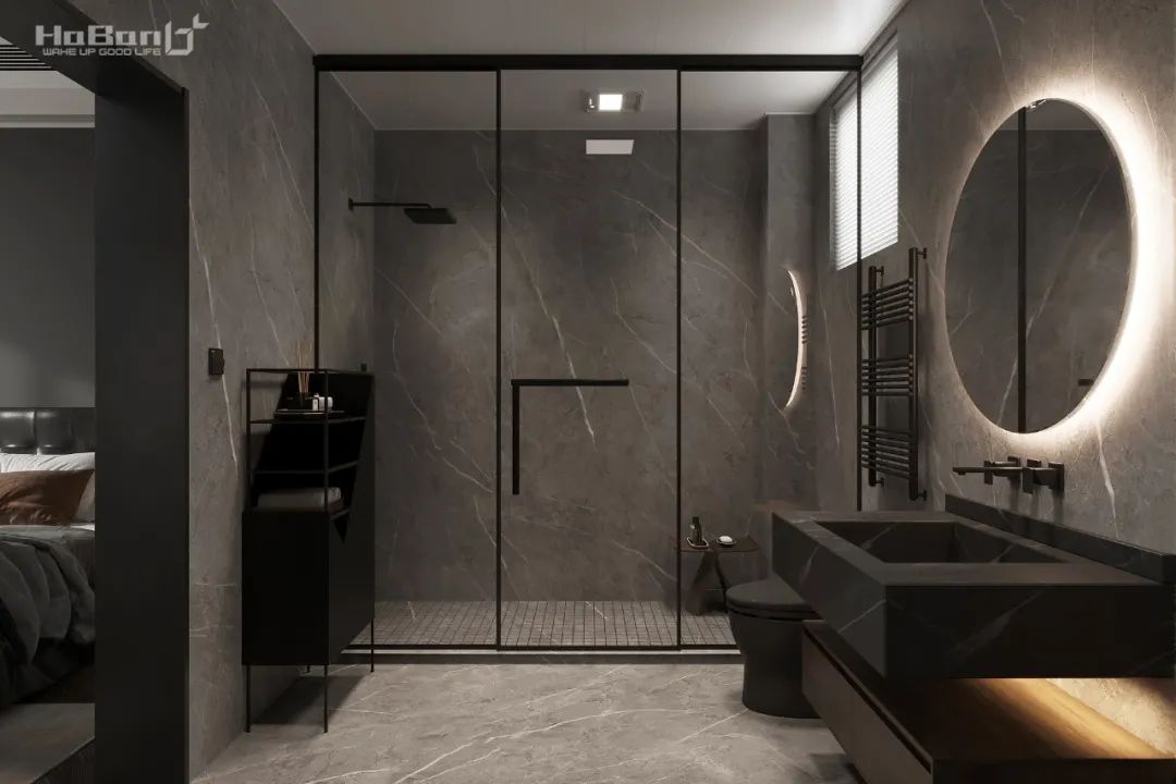 城南名著 127㎡现代黑白空间,藏家的精致生活-40