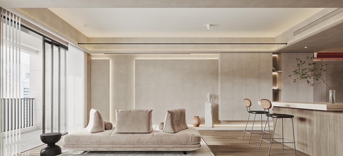 现代原木风平层-0