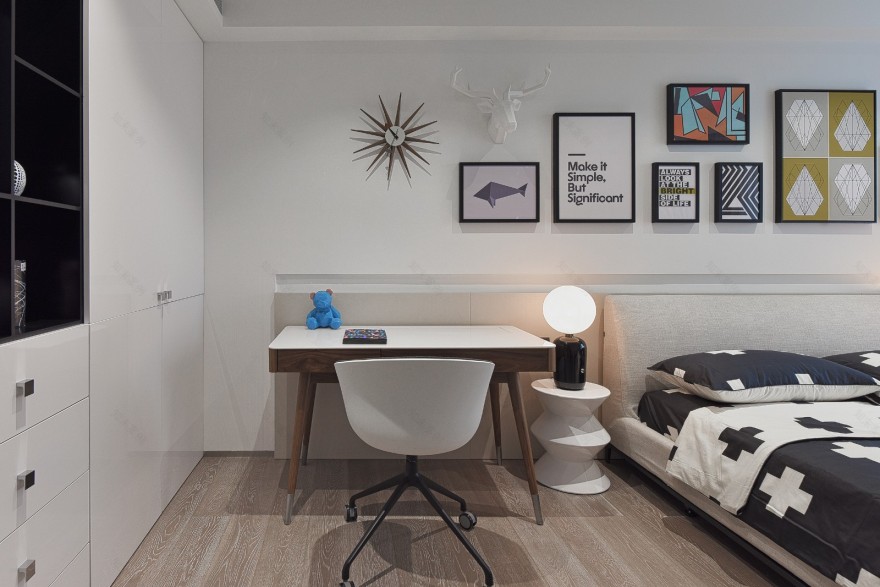 现代简约风格,年轻时尚魅力之家 王严民-49