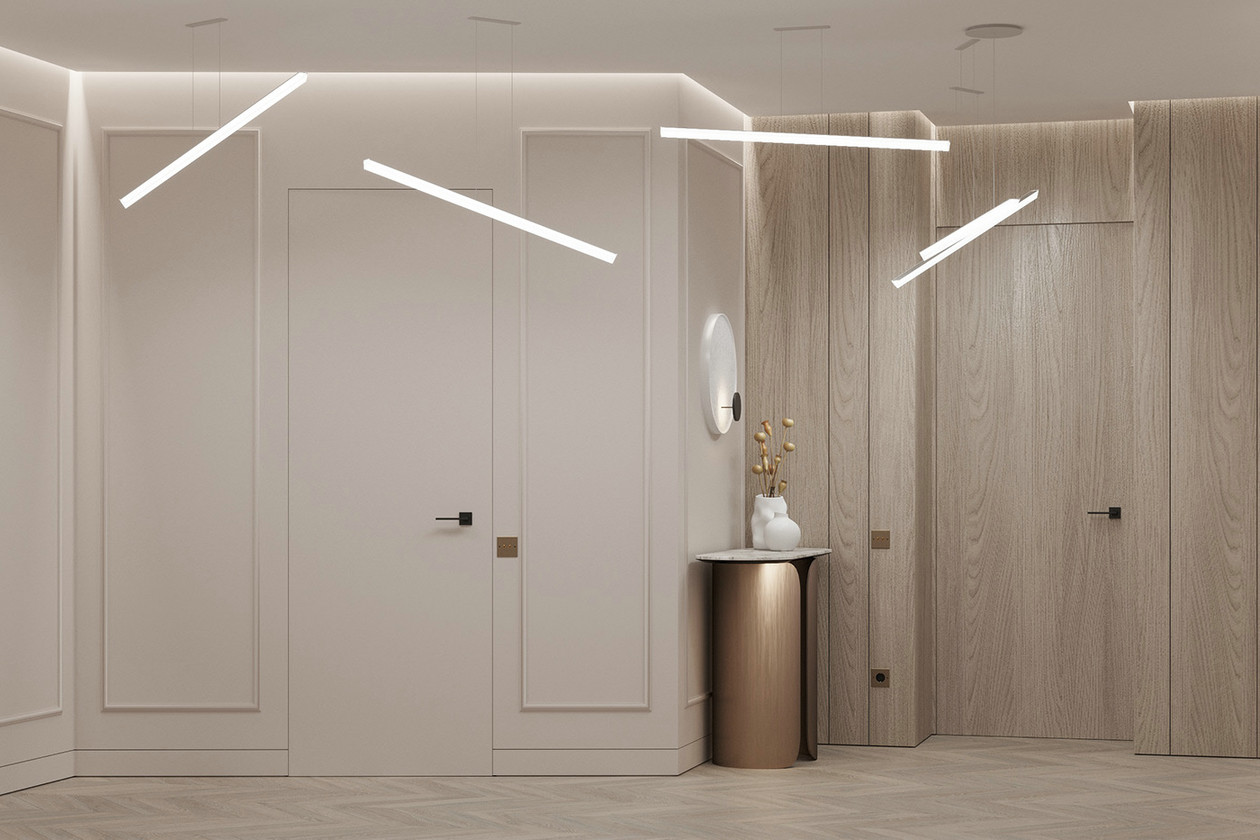 200㎡浅色系空间设计-21