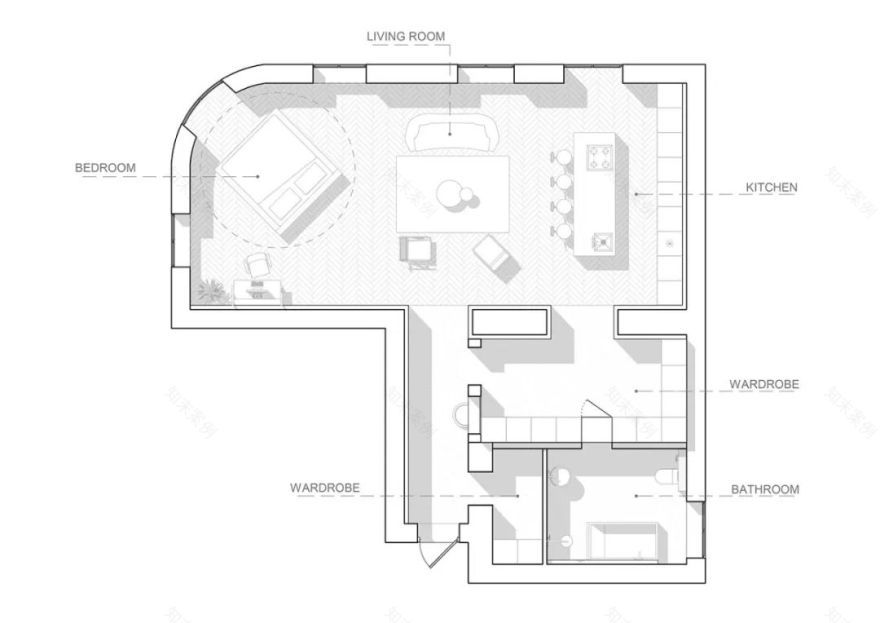 川谷堂 87㎡复古现代公寓丨Vasyuk Vladimi,Kate Raspopina-9