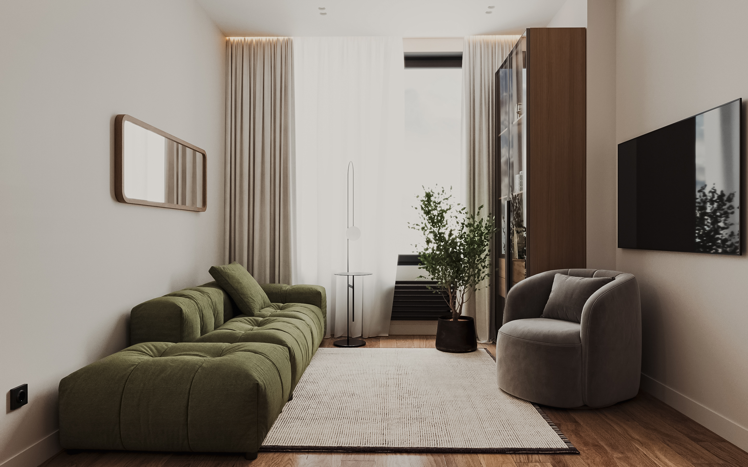 现代舒适公寓丨Sharinteriors-10