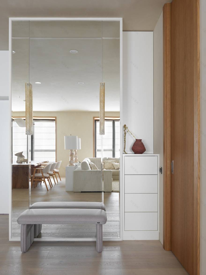 莫斯科简约公寓 | 白色空间的艺术-15