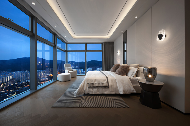 侨城一号豪宅软装设计 | 云端生活的艺术呈现-41