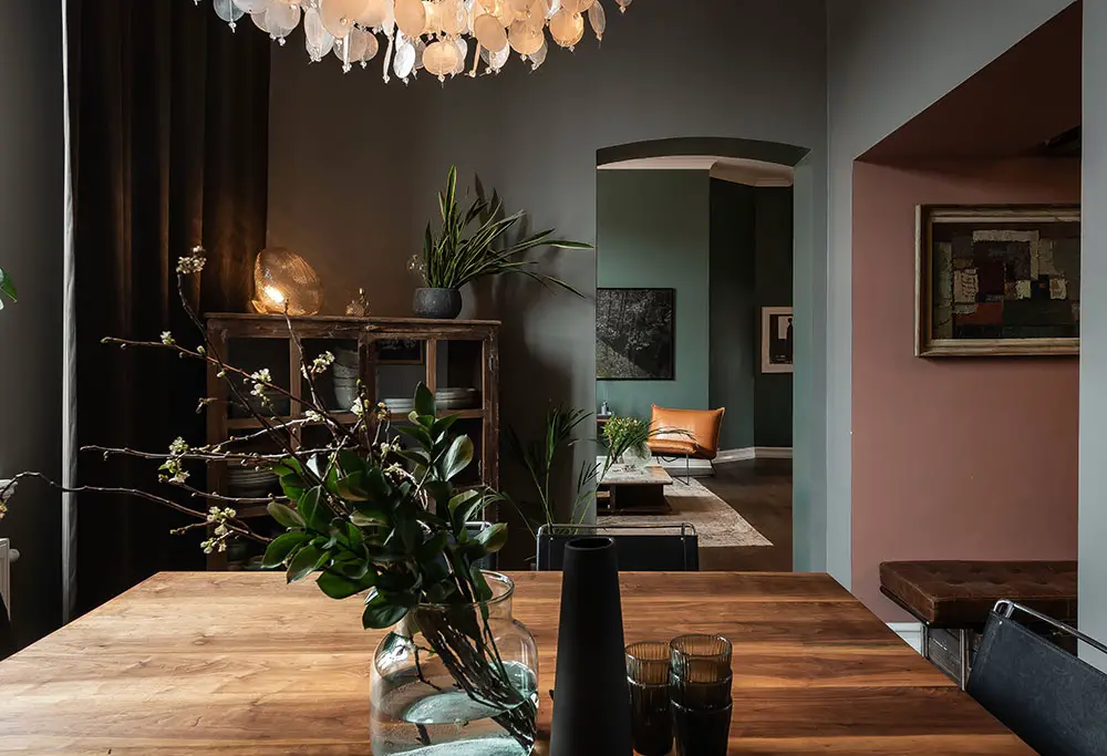 瑞典斯德哥尔摩现代彩色公寓设计-8