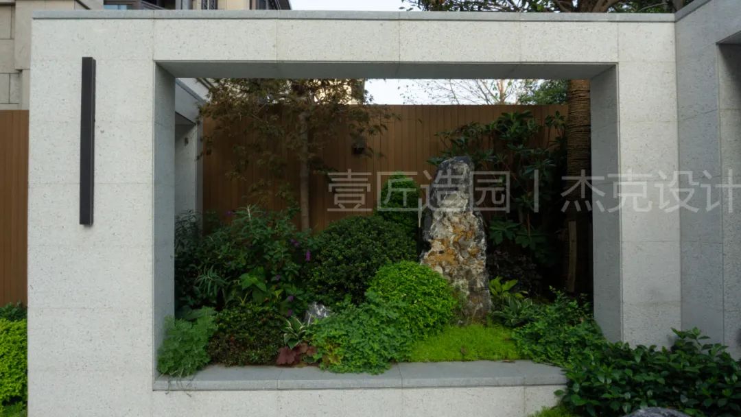 一庭一院一世界 · 正弘瓴的极简庭院设计丨【壹匠造园】-21