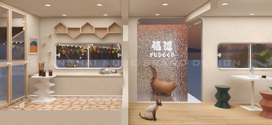 猫咖巴士设计丨木村空间设计有限公司-22