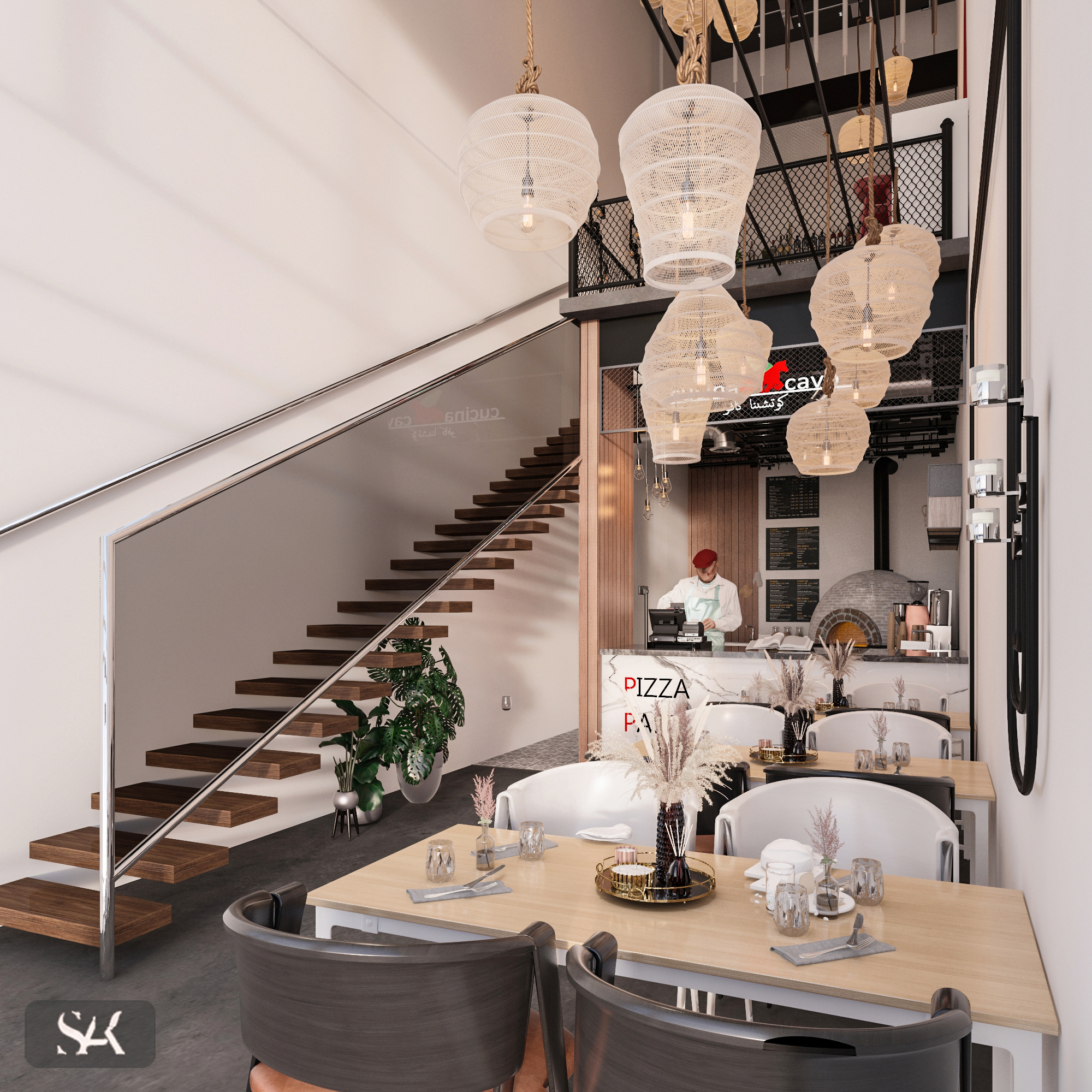 pizza and pasta restaurant-7