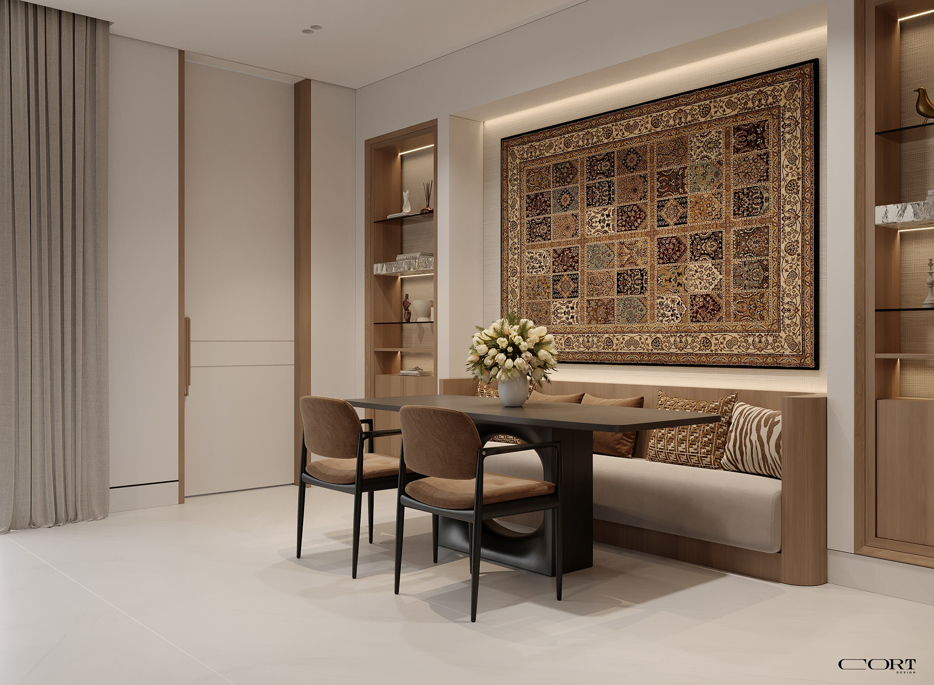 NEO CLASSIC VILLA（新古典别墅）丨沙特阿拉伯利雅得丨CORT Design-23
