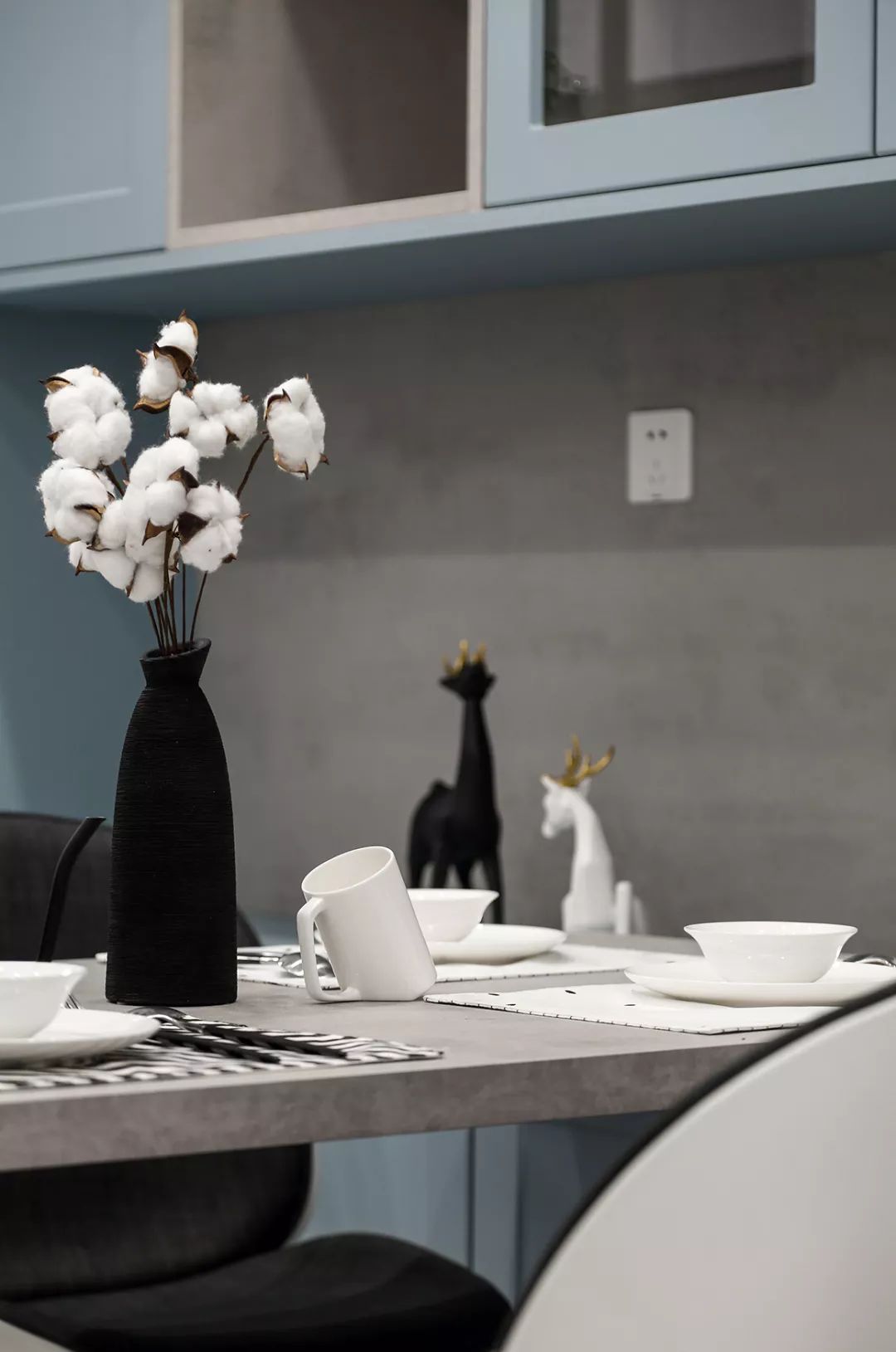 蓝色圆舞曲 | 锦瀚装饰打造梦幻家居空间-14