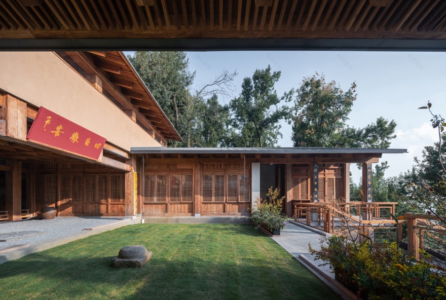 东方山佛教协会改造设计丨中国黄石丨反几建筑-47