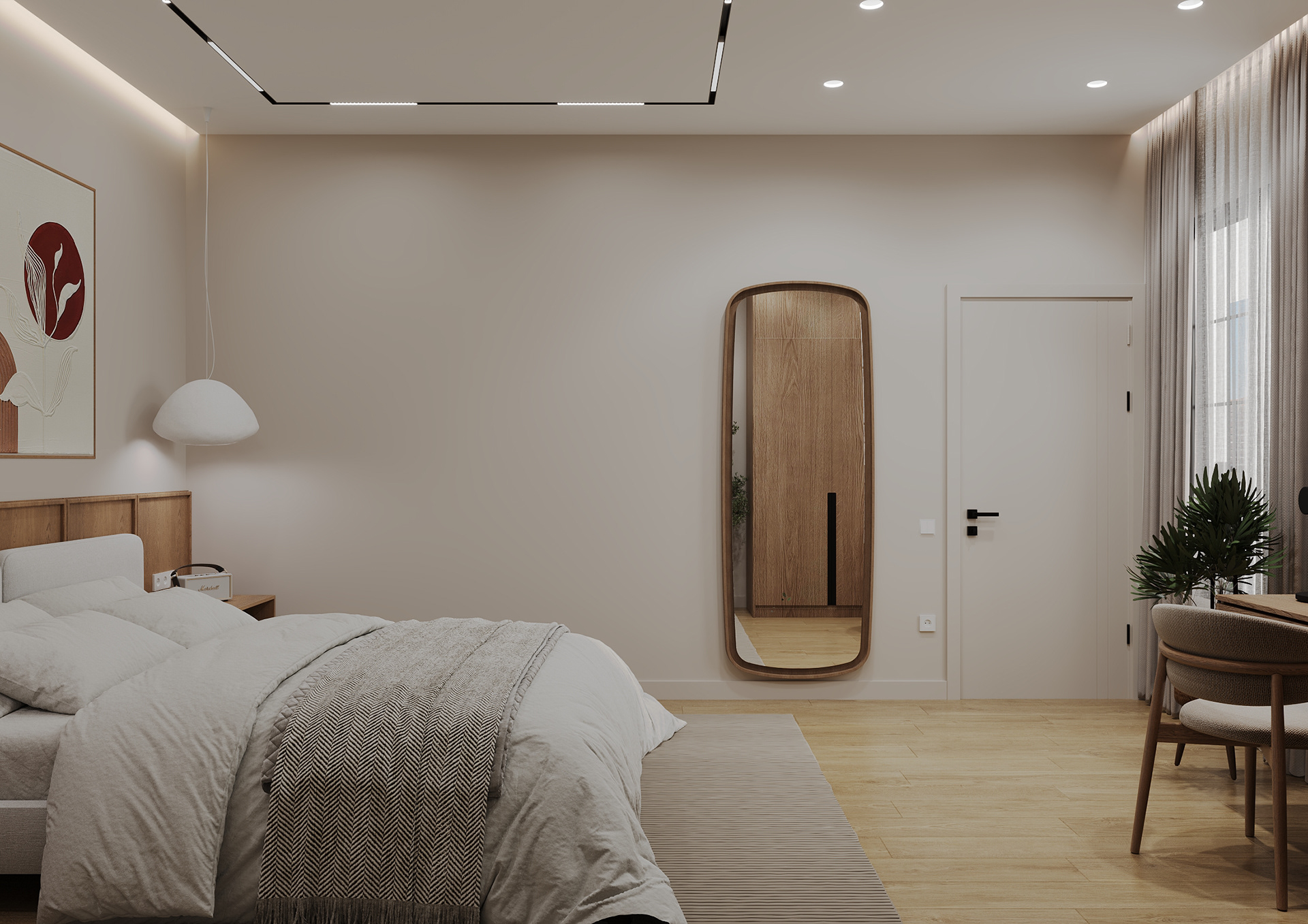 Private House Scandinavian Interior Design in Gyumri-19