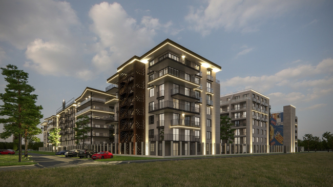 Апарт  отель «Европа»（“欧洲”公寓酒店）丨俄罗斯克拉斯诺达尔丨Мезонпроект（梅松项目工作室）-16