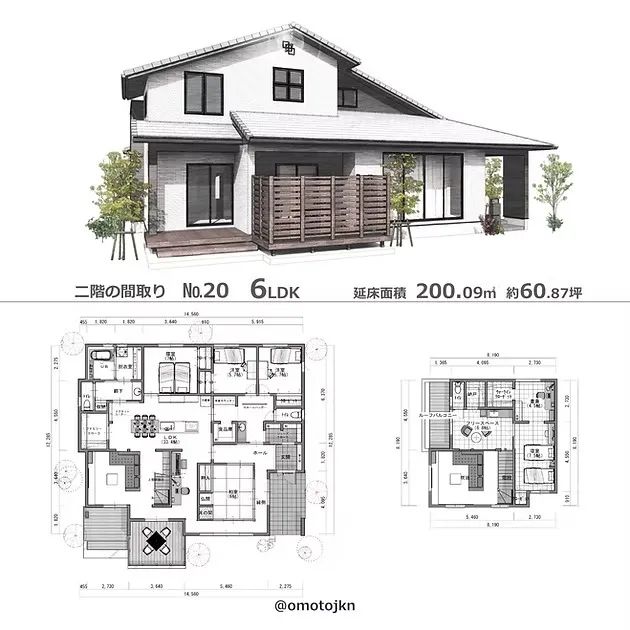 日式住宅附平面图案例-22