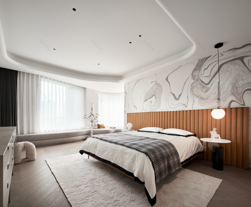 杭州东方润园豪华平层住宅设计丨中国杭州丨力设计-46