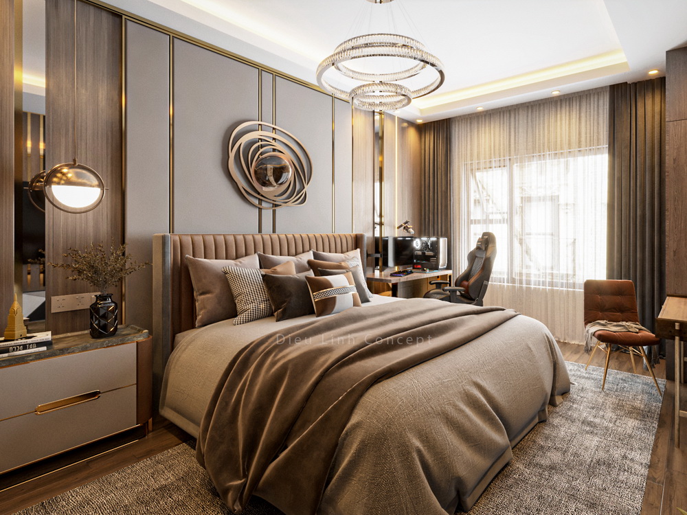 Sketchup公寓室内模型丨Dieu Linh-12