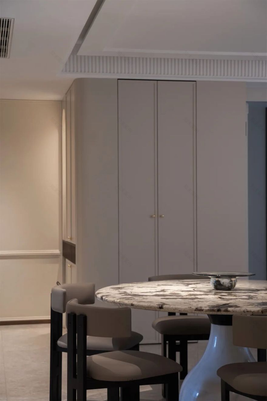 内舍软装丨179㎡法式轻奢风,精致奢华与梦幻浪漫的完美碰撞~-10