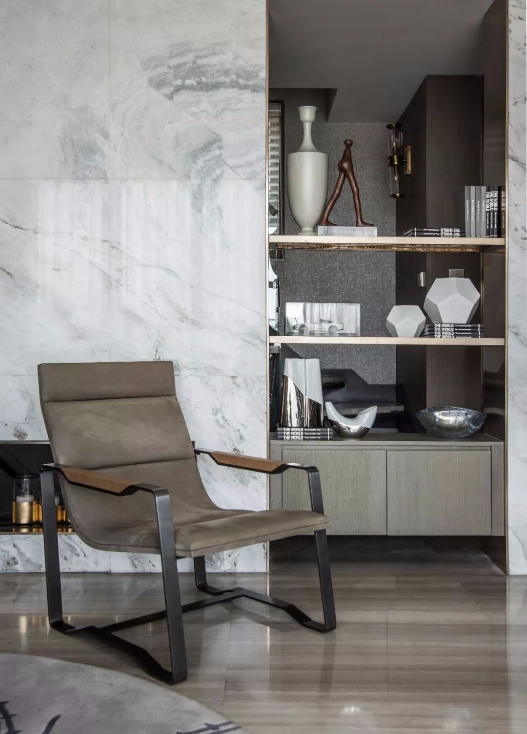 南京宝华山南麓高级灰现代风别墅设计-8