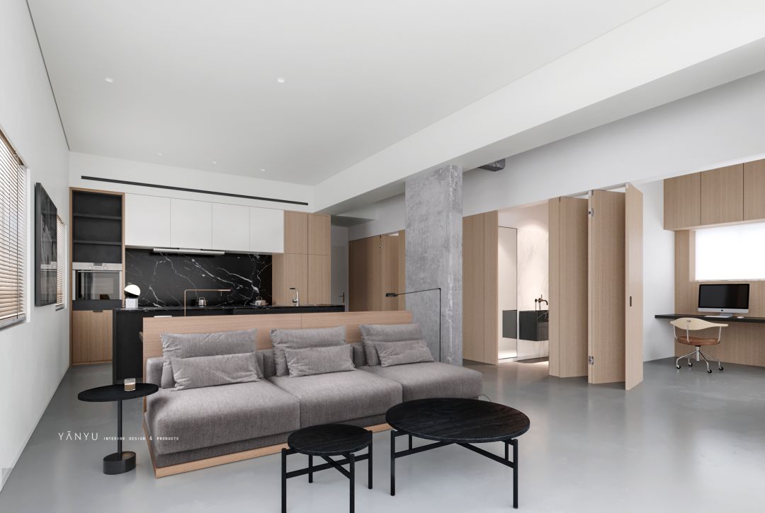 融合功能的自由空间 | J0601 住宅设计-20